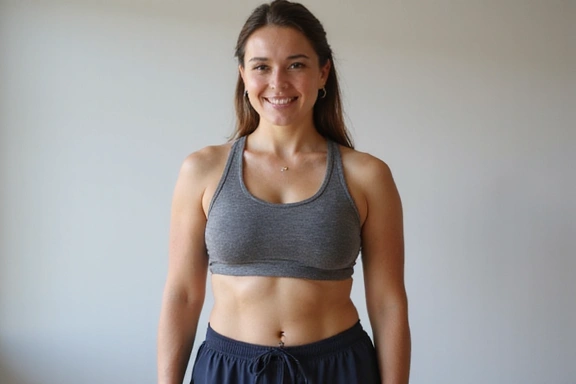 Successful weight loss result